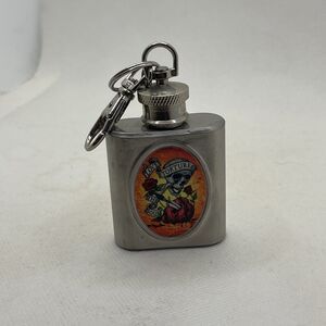 Stainless Steel 1 oz  Flask Mini Flask Keychain - Small, Cute